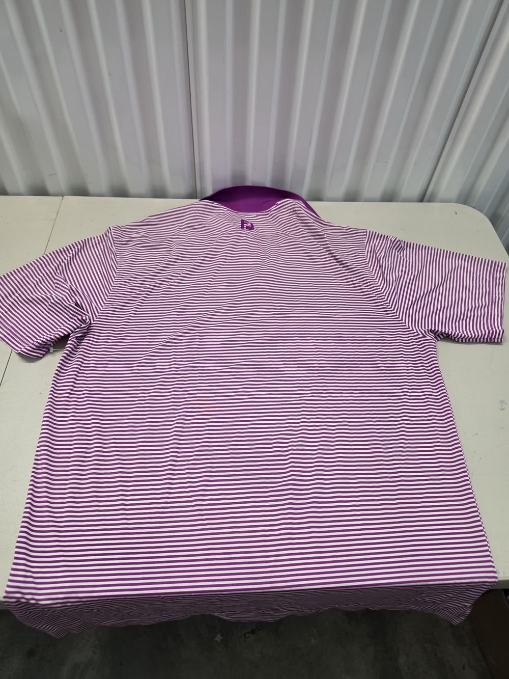 Footjoy FJ Golf Polo Shirt Golf Logo Men's Size Large - Picture 6 of 8
